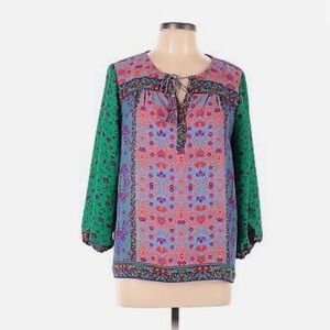 Dalia Women Green Long Sleeve Blouse